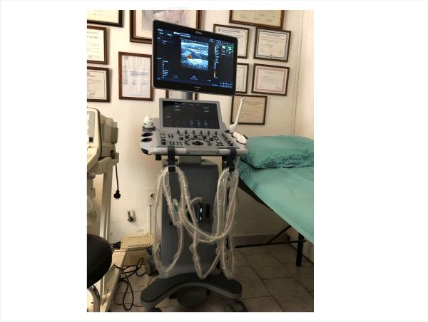 Ecografo de ultima generacion